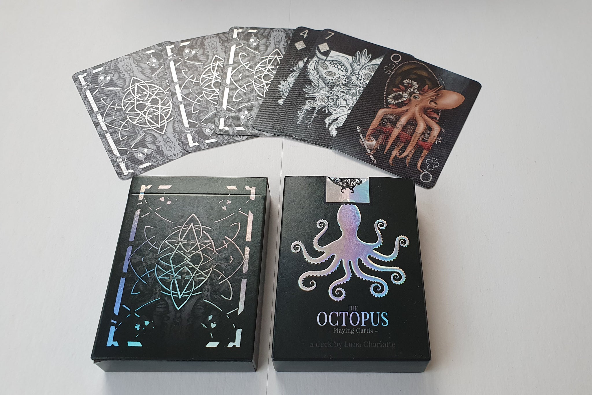 Playing Cards Holographic Edition Luna Charlotte Art Playing Cards Holographic Edition Luna Charlotte Art