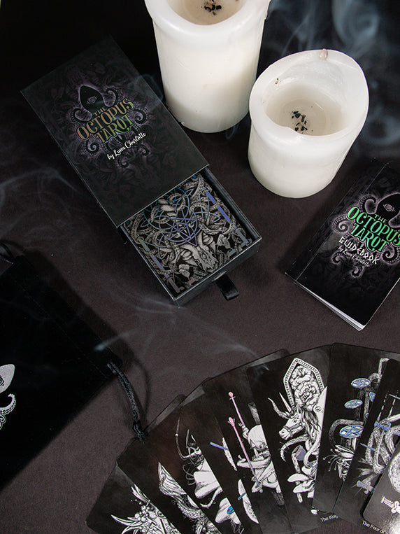 Hallographic Tarot Stickers, Stickers Divination Tarot