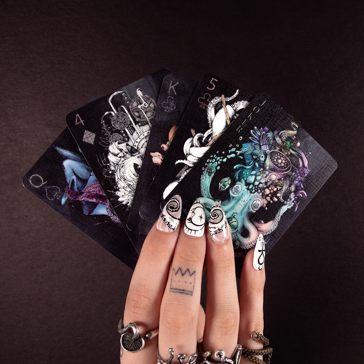 Playing Cards Holographic Edition Luna Charlotte Art Playing Cards Holographic Edition Luna Charlotte Art